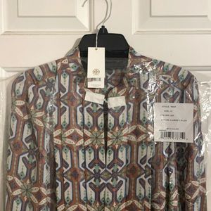 Tory Burch Garden Maze Shirtdress (78955)